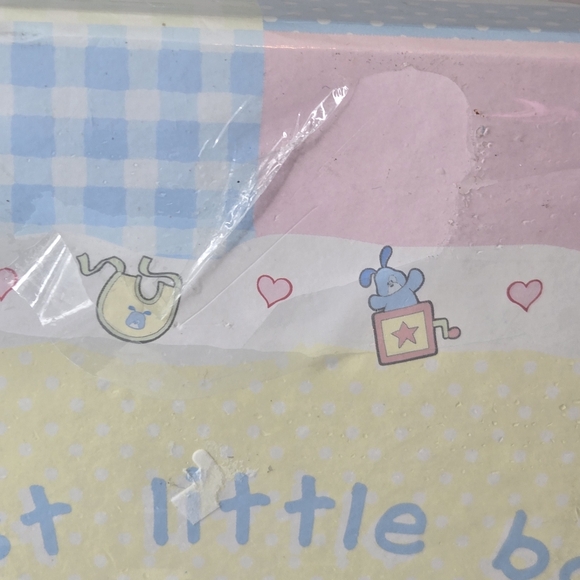 Vintage Gund Babys Firsts Keepsake Box Gift Set Gender Neutral 13 Items In Set - Picture 9 of 12